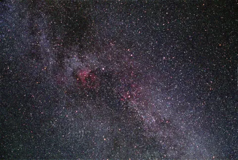 Mappa stellare della costellazione Cigno