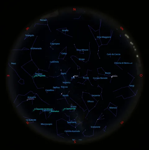 Il cielo di luglio 2023