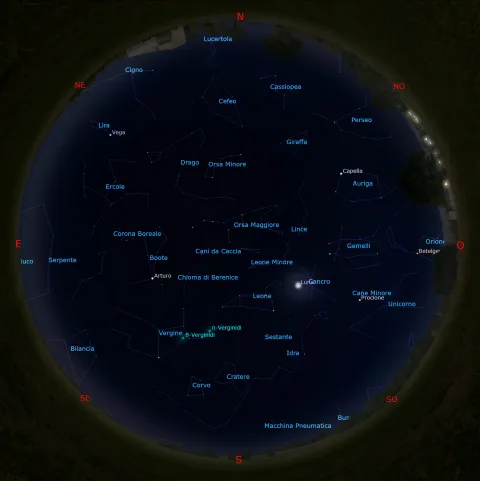 Il cielo di marzo 2022
